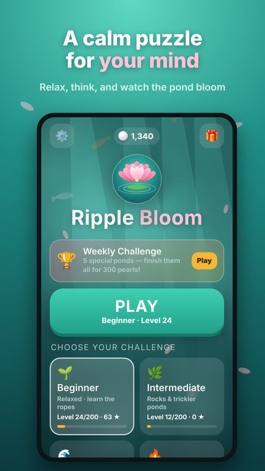 Ripple Bloom screenshot 1